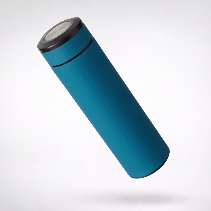 Термос «Confident» с покрытием soft-touch 420мл, индиго Термос «Confident» с покрытием soft-touch 420мл, индиго