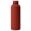Вакуумная термобутылка "Cask" Waterline, soft touch, 500 мл, тубус, красный