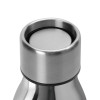Вакуумная герметичная термобутылка «Fuse» с 360 крышкой, серебристый, 500 мл (Р)