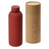 Вакуумная термобутылка "Cask" Waterline, soft touch, 500 мл, тубус, красный