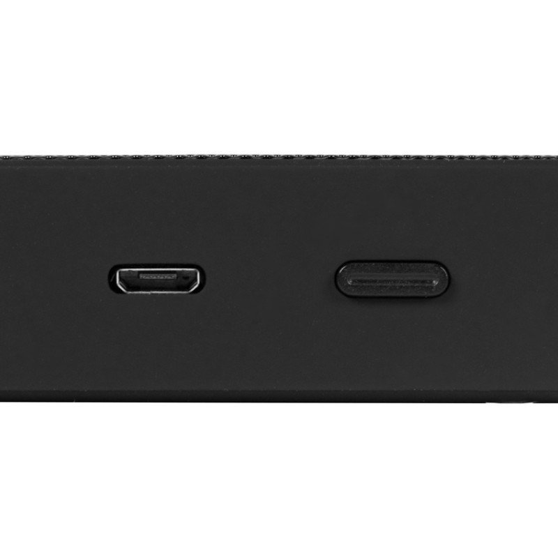 Портативная колонка Concept с полноцетной печатью, черный