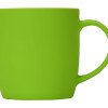 Кружка с покрытием soft-touch "Dalgona", зеленое яблоко