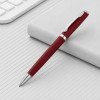 Ручка металлическая шариковая «Flow» soft-touch, красный/серебристый Ручка металлическая шариковая «Flow» soft-touch, красный/серебристый