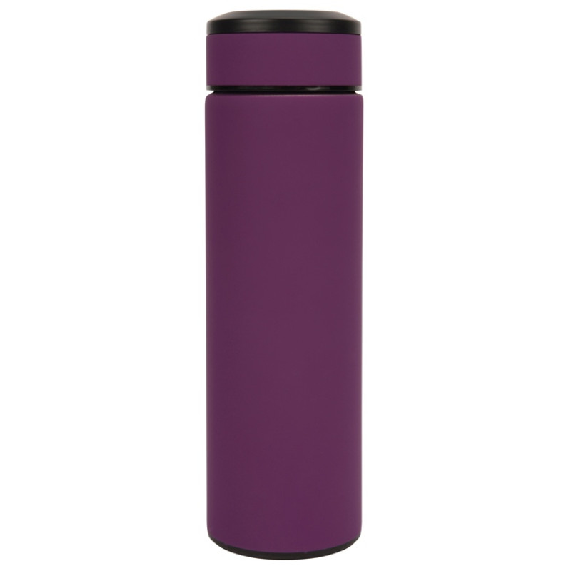 Термос «Confident» с покрытием soft-touch 420мл, фиолетовый Термос «Confident» с покрытием soft-touch 420мл, фиолетовый