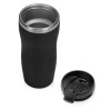 Термокружка "Mony Steel" 350 мл, soft touch, черный (Р)