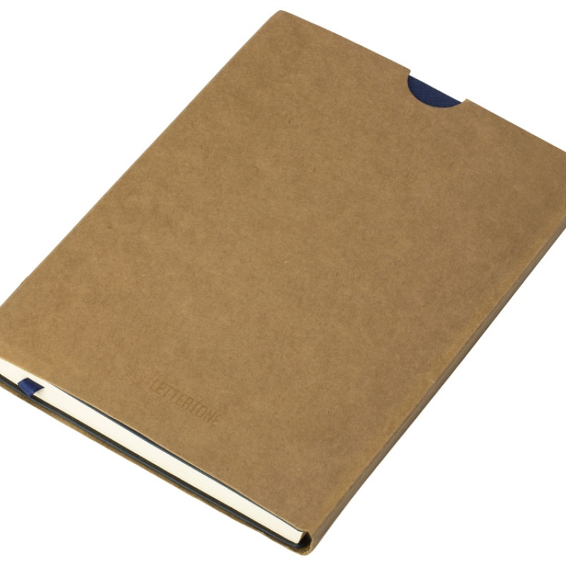 Бизнес блокнот "Supreme" с вставкой из софт-тача, гибкая обложка, 128 листов, синий