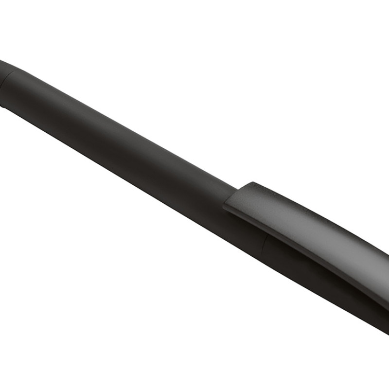 Ручка пластиковая soft-touch шариковая «Zorro», черный