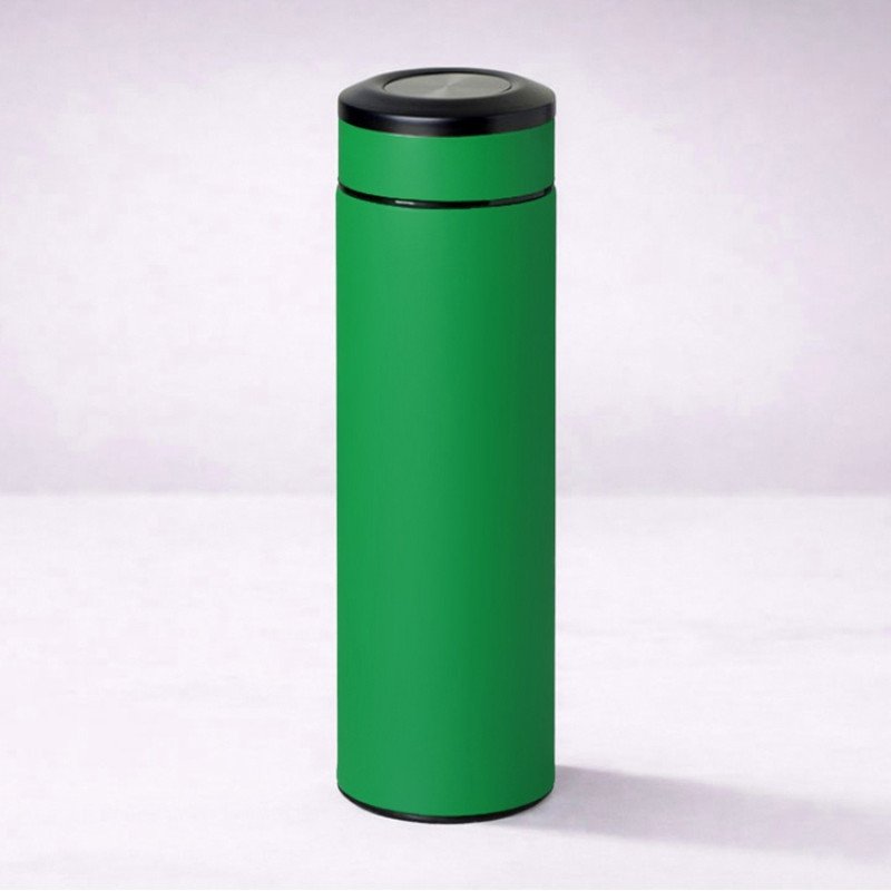 Термос «Confident» с покрытием soft-touch 420мл, зеленый Термос «Confident» с покрытием soft-touch 420мл, зеленый