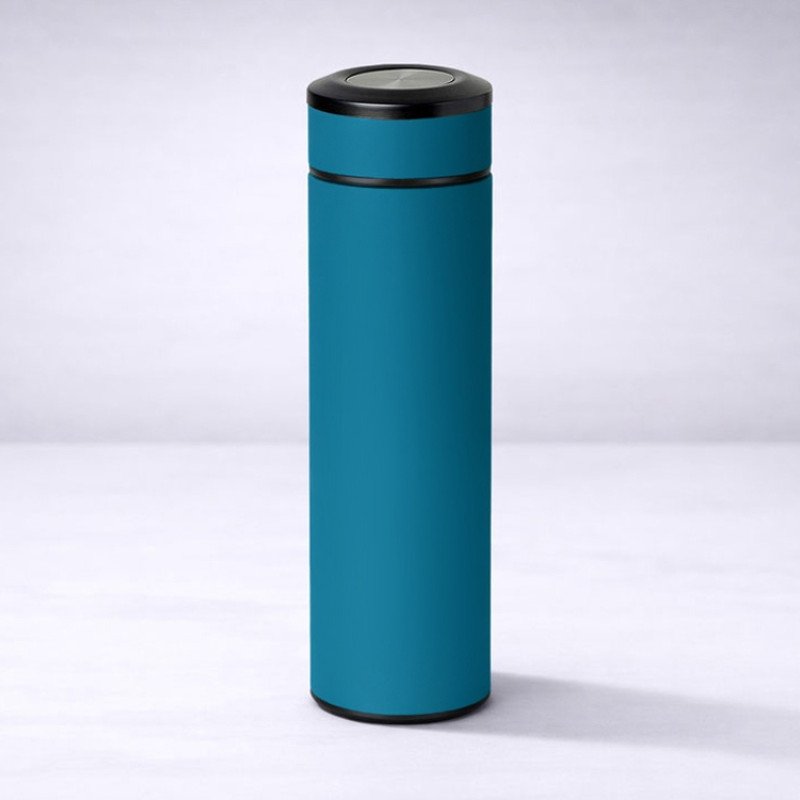 Термос «Confident» с покрытием soft-touch 420мл, индиго Термос «Confident» с покрытием soft-touch 420мл, индиго