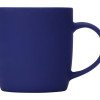 Кружка с покрытием soft-touch "Dalgona", синяя