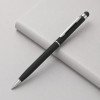 Ручка-стилус шариковая "Jucy Soft" с покрытием soft touch, черный
