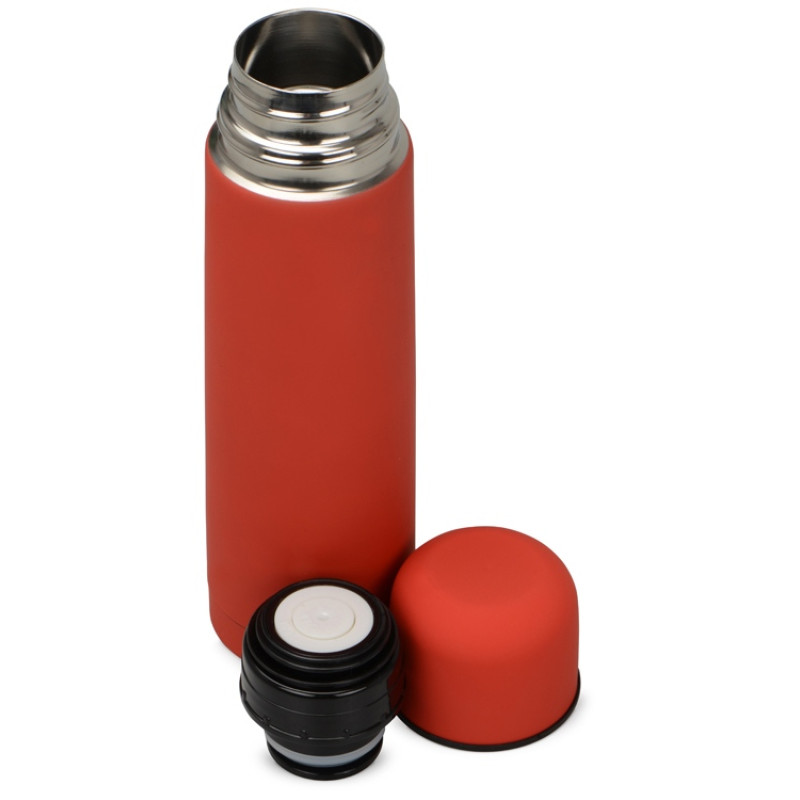 Термос «Ямал Soft Touch» с чехлом, 500мл, красный