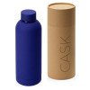 Вакуумная термобутылка "Cask" Waterline, soft touch, 500 мл, тубус, синий
