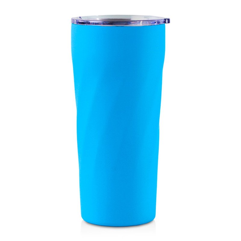 Термокружка FAMILY RADMIR, soft touch (Голубой)