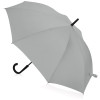 Зонт-трость Bergen, полуавтомат, серый
