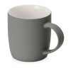 Кружка с покрытием soft-touch "Dalgona", серый