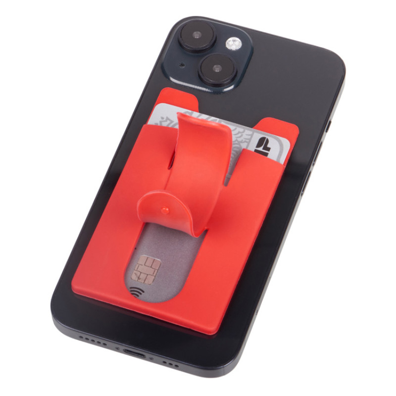 Футляр для кредитных карт "Покет", красный