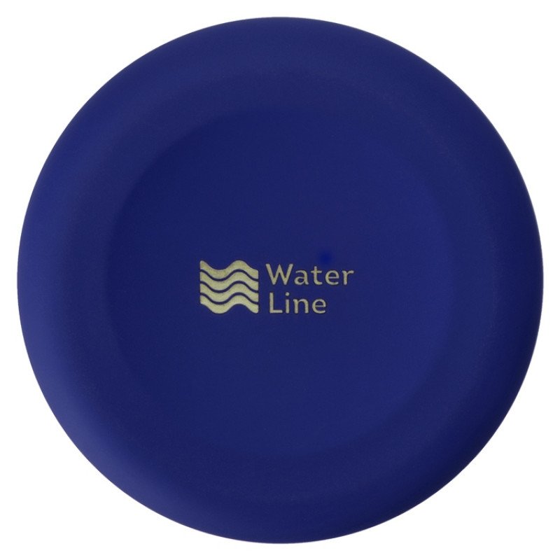 Вакуумная термобутылка "Cask" Waterline, soft touch, 500 мл, тубус, синий