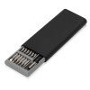 Отвертка с набором из 24 насадок "Bits", черный Отвертка с набором из 24 насадок "Bits", черный