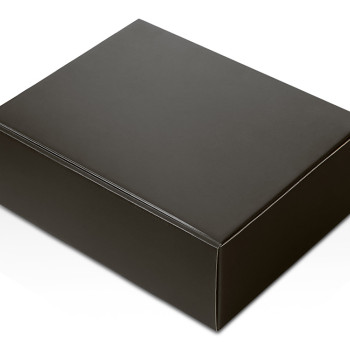 Коробка подарочная «Raven», XL , черная, вн. размер 300х235х105 мм., горизонтальная