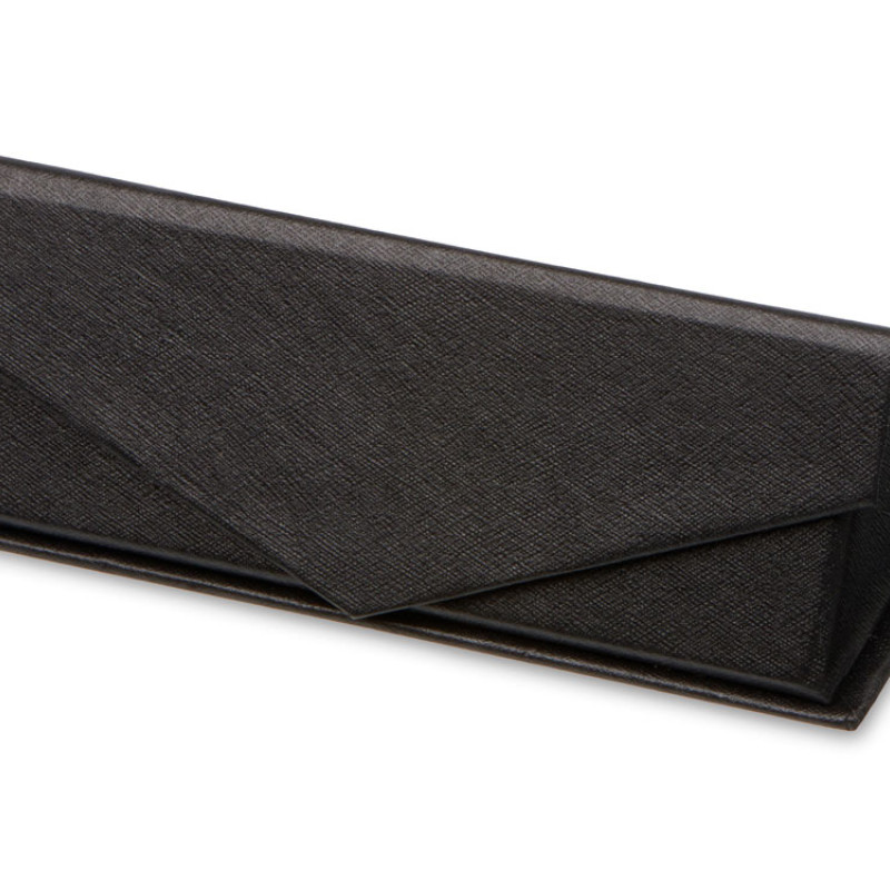 Подарочная коробка для флеш-карт треугольная, черный