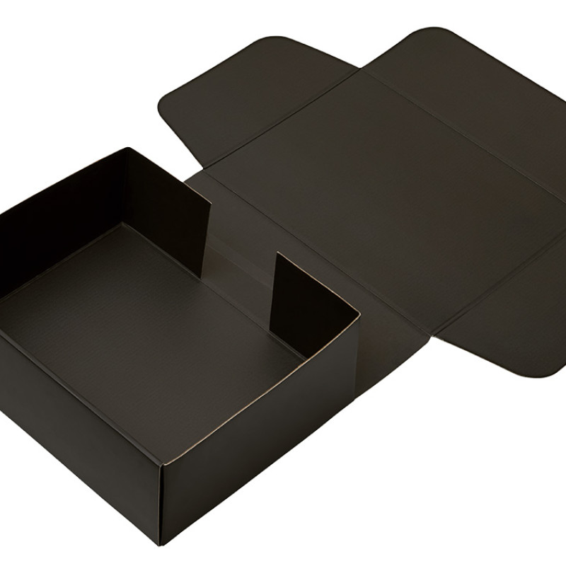 Коробка подарочная «Raven», XL , черная, вн. размер 300х235х105 мм., горизонтальная