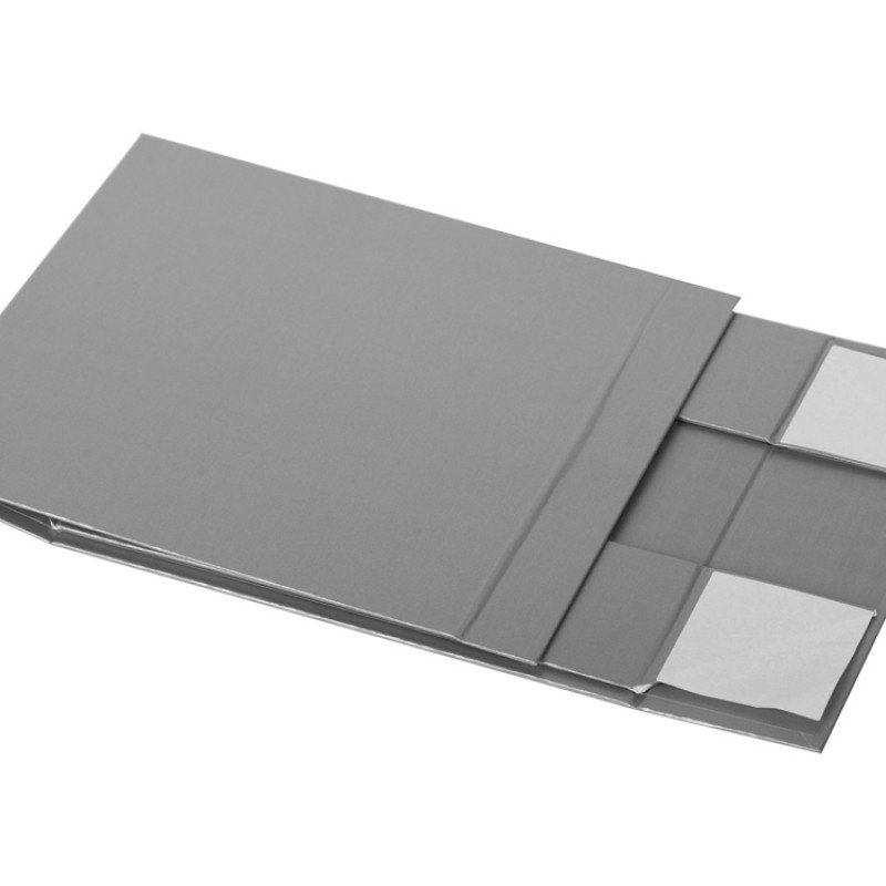 Коробка разборная на магнитах S, серебристый