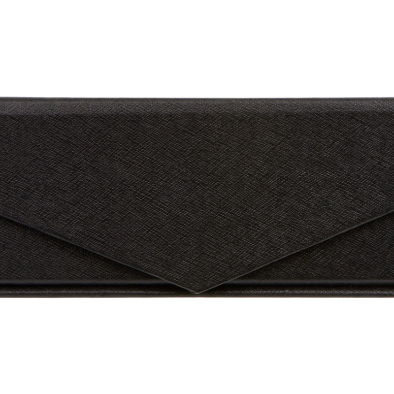 Подарочная коробка для флеш-карт треугольная, черный