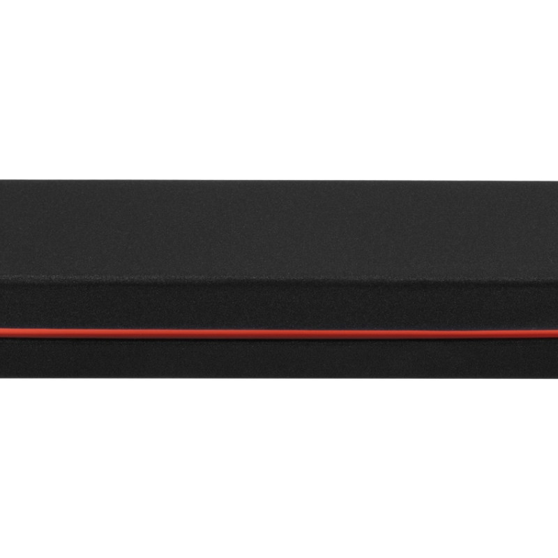 Футляр для 1 ручки "Bloom", черный с оранжевым Футляр для 1 ручки "Bloom", черный с оранжевым