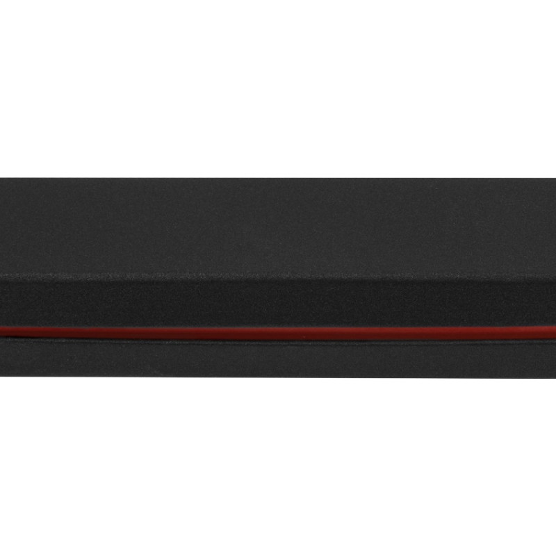 Футляр для 1 ручки "Bloom", черный с красным