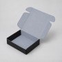 Коробка подарочная "Колорит лайт" МГК, размер M, 18,5 х 15,2 х 4,8 см, черный