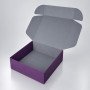 Коробка подарочная "Колорит лайт" МГК, размер XXL, 33 х 33 х 11 см., фиолетовый