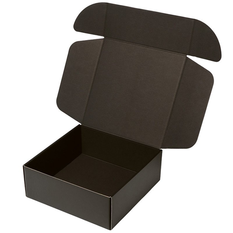 Коробка подарочная «Raven», L, черная, вн. размер 260х260х100 мм.