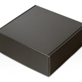 Коробка подарочная «Raven», L, черная, вн. размер 260х260х100 мм.