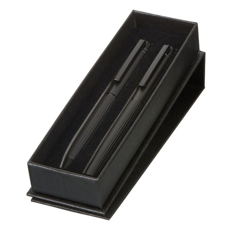 Футляр для 2 ручек с ложементом "In case", черный