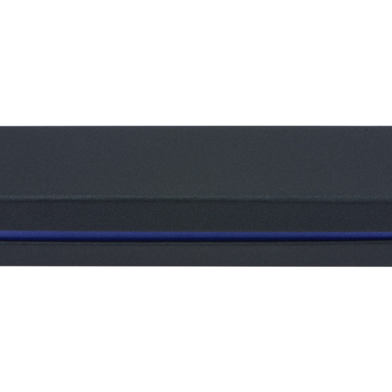 Футляр для 1 ручки "Bloom", черный с синим Футляр для 1 ручки "Bloom", черный с синим