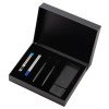 Подарочный набор ручек "Dumas": ручка шариковая и роллер, 4 стержня (2 шариковых, 2 роллера), футляр