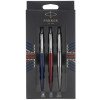 Набор Parker Jotter London Trio: гелевая ручка Red CT + шариковая ручка Blue CT + карандаш Stainless Steel CT