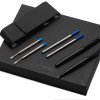 Подарочный набор ручек "Dumas": ручка шариковая и роллер, 4 стержня (2 шариковых, 2 роллера), футляр