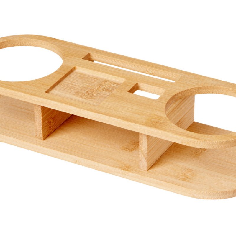 Набор для виски на бамбуковой подставке "Boulevardier"