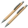 Набор ручка и механический карандаш "Tender bamboo", натуральный
