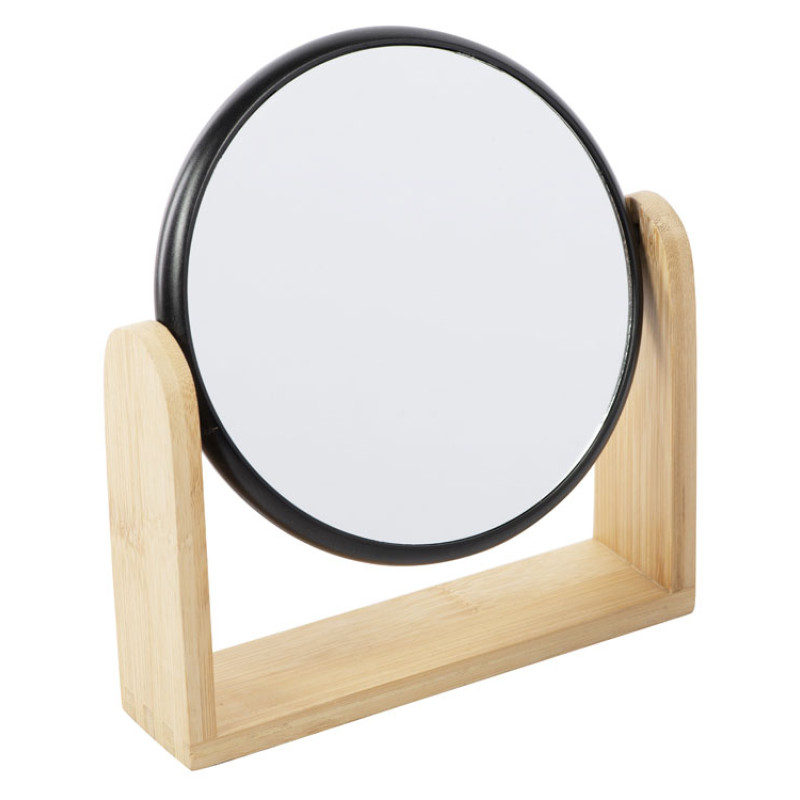 Зеркало из бамбука "Black Mirror", черный