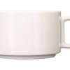 Набор чашка с бамбуковым блюдцем "Sheffield", белый