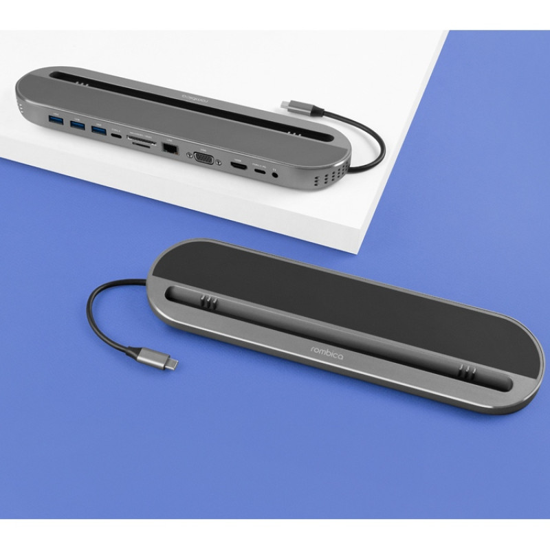 Хаб USB Rombica Type-C Falcon Black (Р)