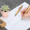 Набор ручка и механический карандаш "Tender bamboo", натуральный