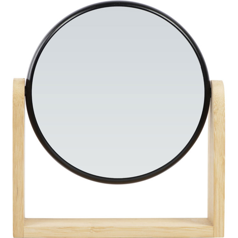 Зеркало из бамбука "Black Mirror", черный