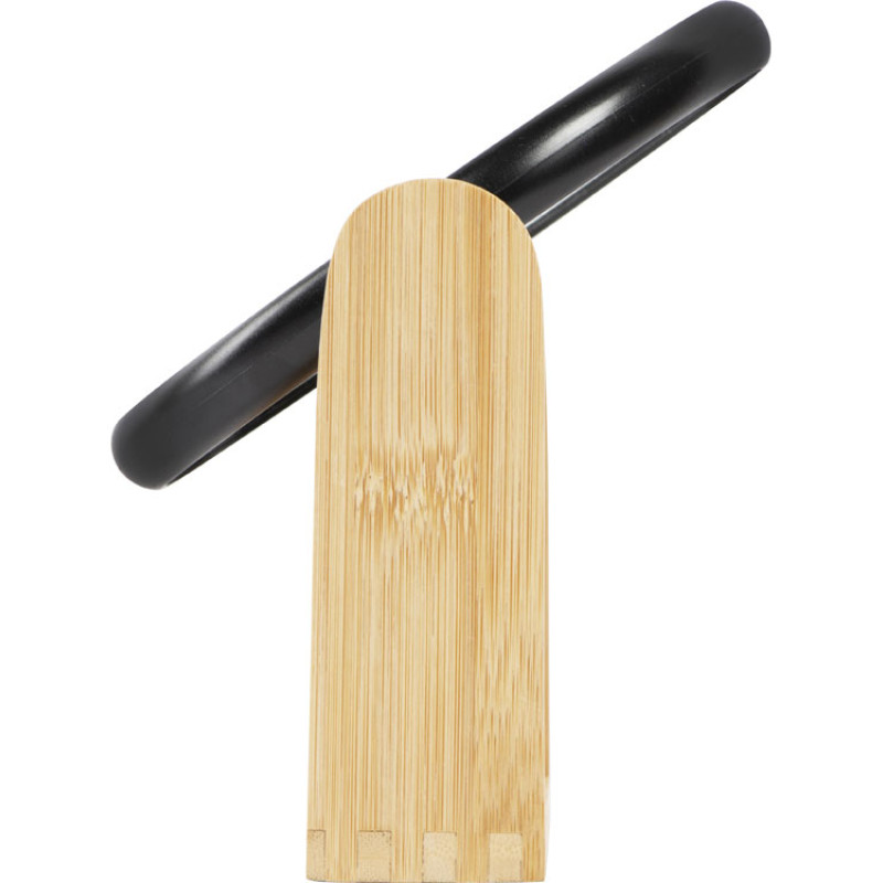 Зеркало из бамбука "Black Mirror", черный