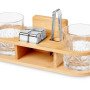 Набор для виски на бамбуковой подставке "Boulevardier" (Р)