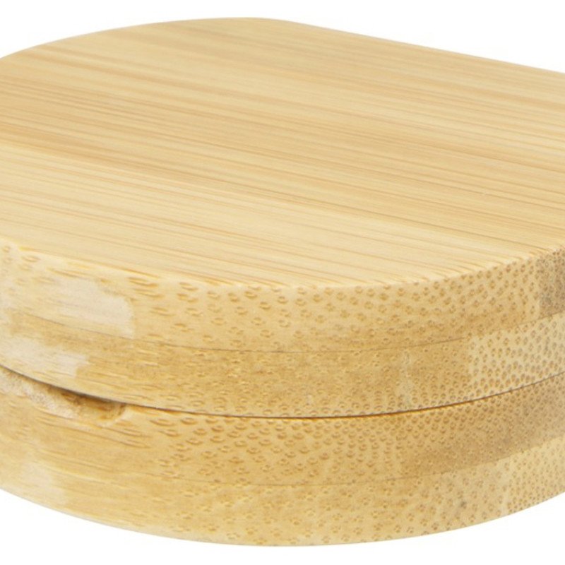 Карманное зеркало в бамбуковой раме Afrodit, natural