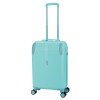 Чемодан TORBER В Отпуск, бирюзовый, ABS-пластик, 41 х 25 х 61 см, 48 л, 2,7 кг